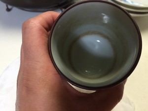 湯呑茶渋